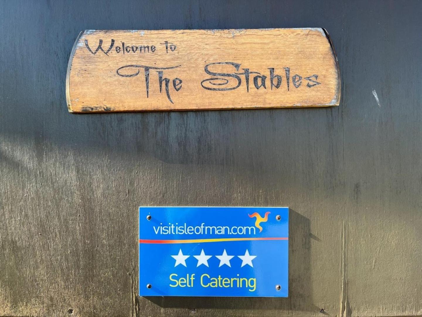 Ferienwohnung The Stables @ The Forge Cronk Y Voddy Saint Johns Exterior foto